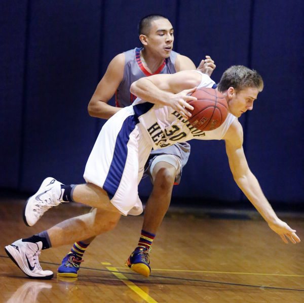 North High at Heelan basketball